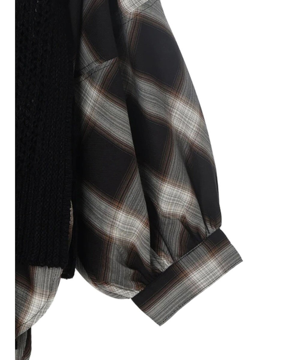 AMERICAN HOLIC ＳＥＴ　ボリュームスリーブシャツ＋ニットベスト 