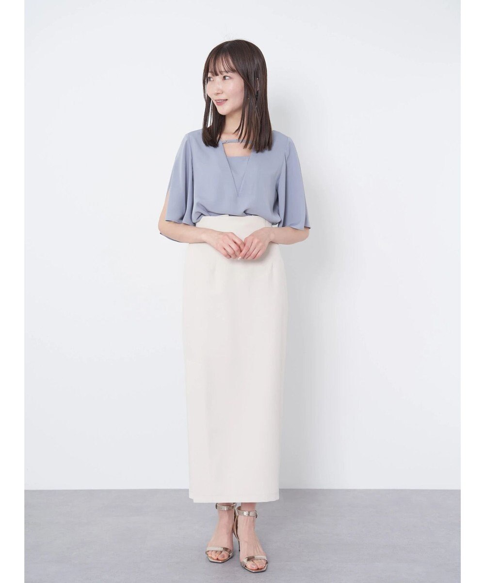 earth music&ecology マルチＷＡＹサス付タイトスカート 