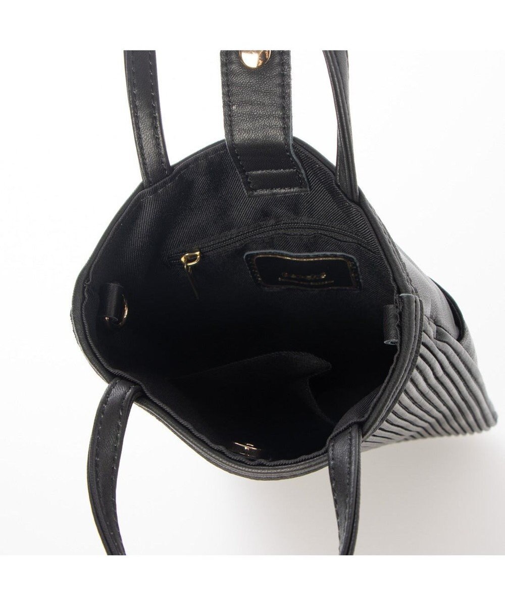 UNBILLION 【テレビ ドラマ着用アイテム】ペルケ perche / シーププリーツパール付き2wayミニショルダー 