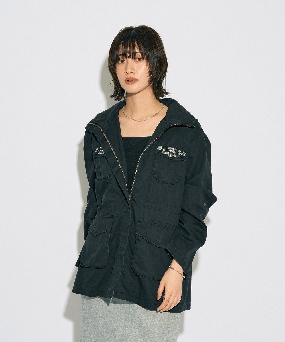 YECCA VECCA 【archive】ビジューミリタリージャケット 