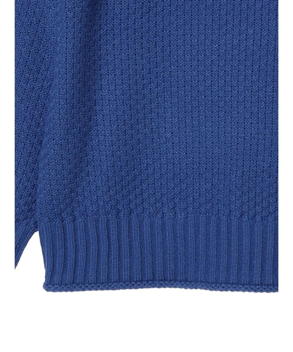 Green Parks 洗える　カノコ編みニットプルオーバー 