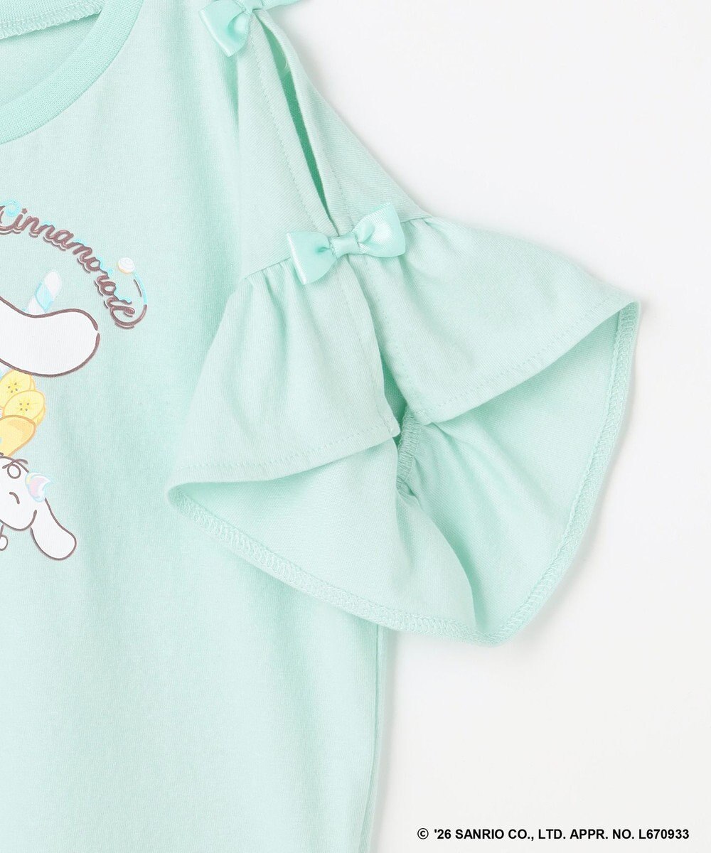 ANY KIDS 【サンリオキャラクターズ×ANY KIDS】ひんやり ファンシーフリル袖Tシャツ 