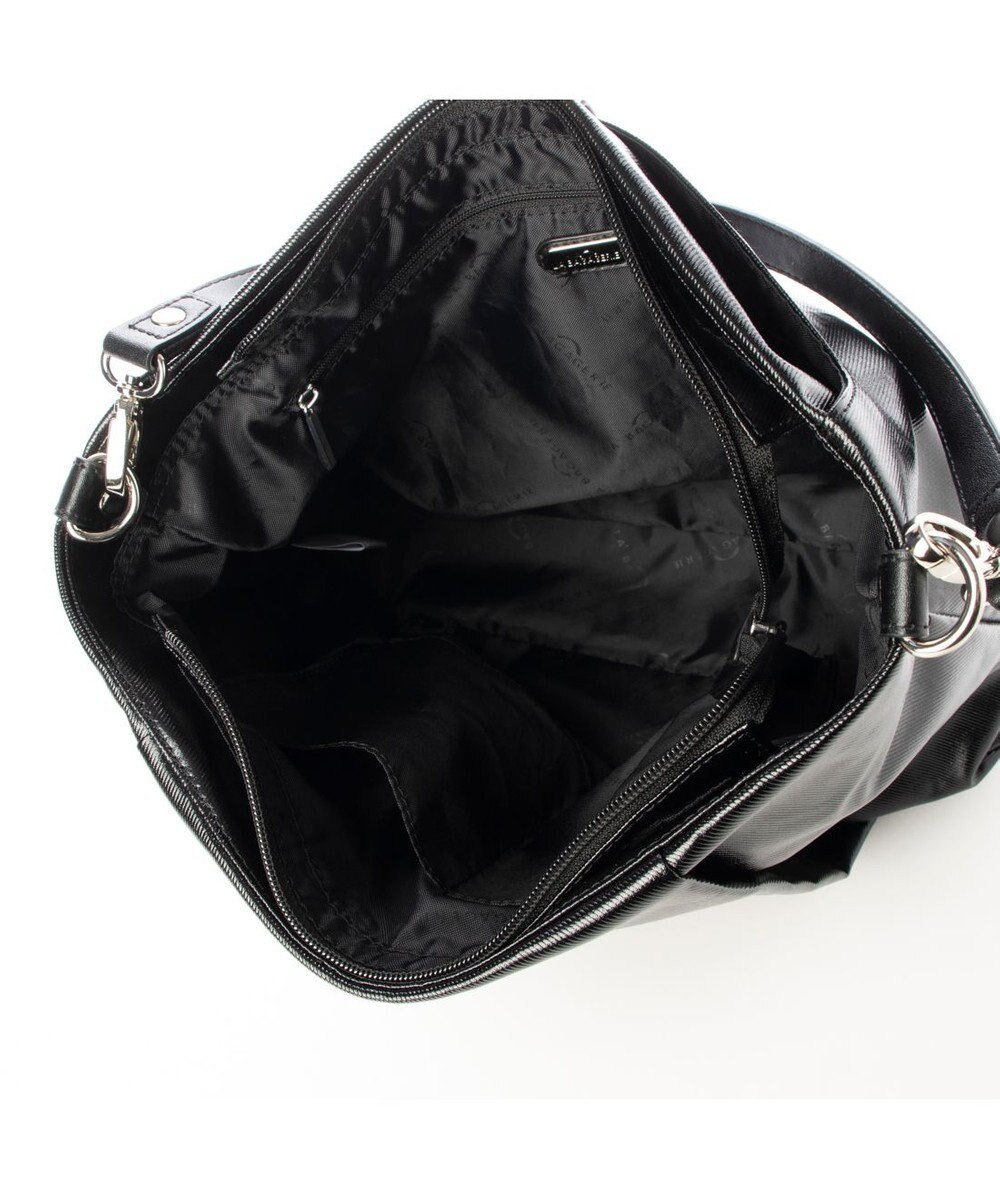 LA BAGAGERIE コーティングキャンバス ショルダーバッグ 