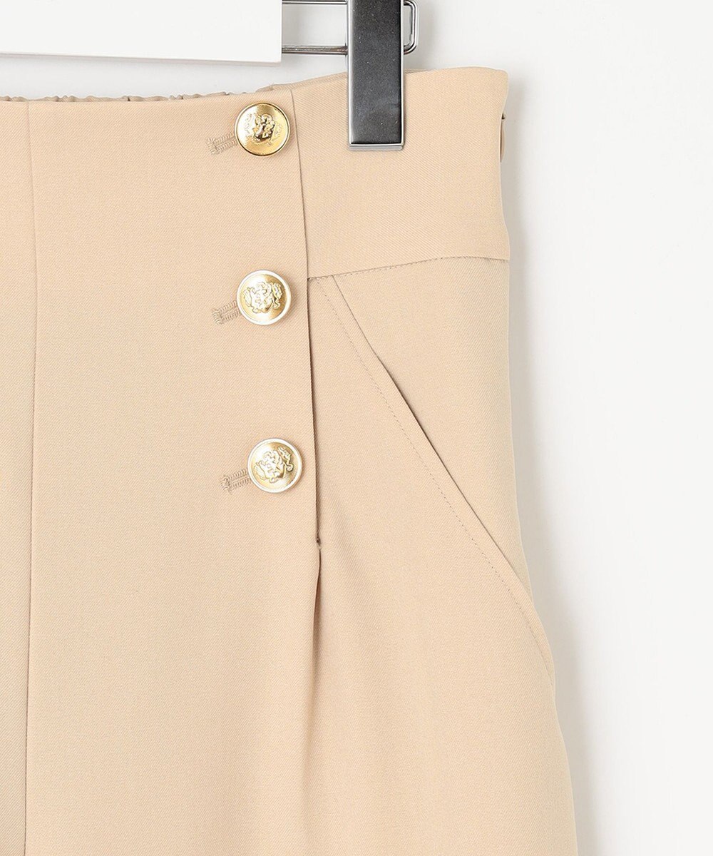 Feroux 【洗える】ハイウエストマリン パンツ 