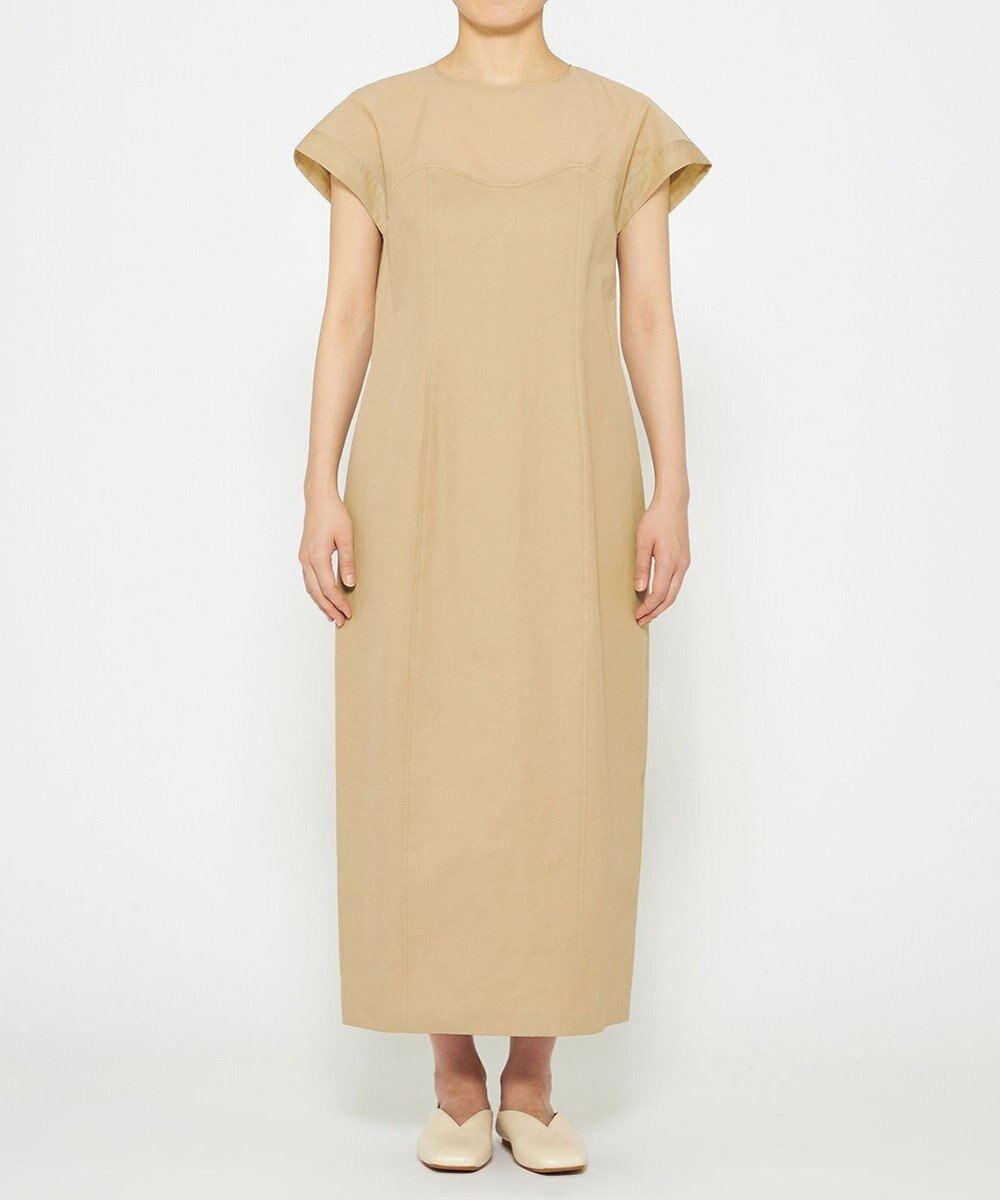 uncrave 【手洗い可】ライト チノ ワンピース（uncrave WHITE） 