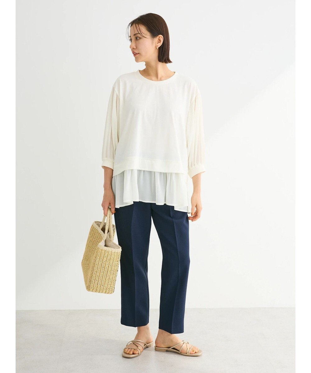 Green Parks 消しプリーツドッキングカットチュニック 