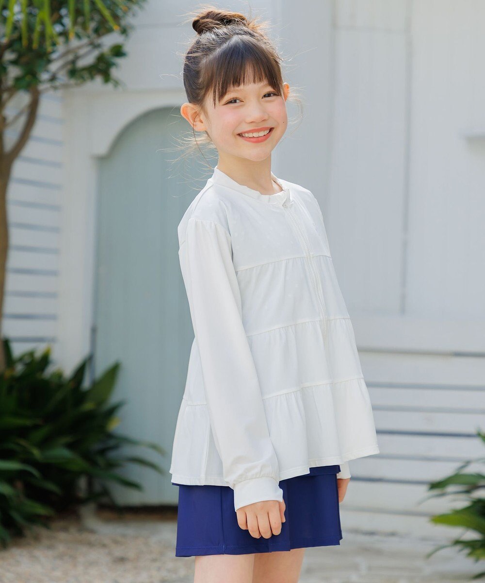 組曲 KIDS 【SS-Lサイズ】 ティアードラッシュガード 