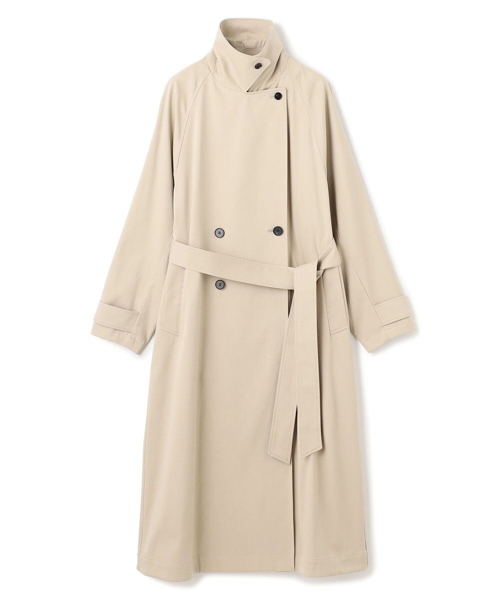 UNFILO 【洗える】ロングトレンチコート 