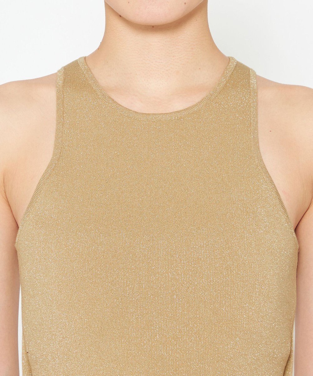 uncrave 【手洗い可】ドライタッチ ニット アメスリ バックオープン ワンピース（uncrave WHITE） 