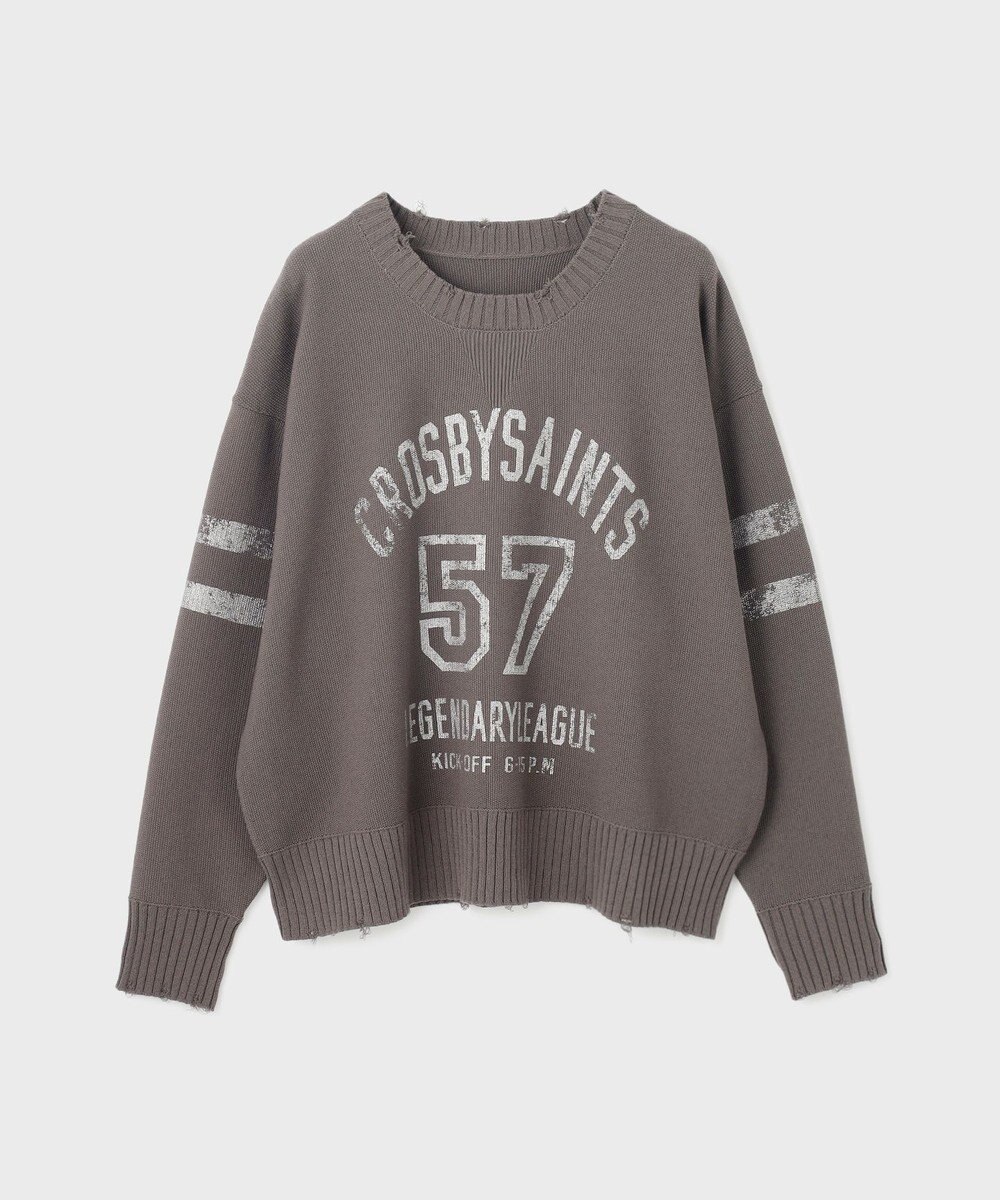 GRACE CONTINENTAL ナンバリングニットトップ 