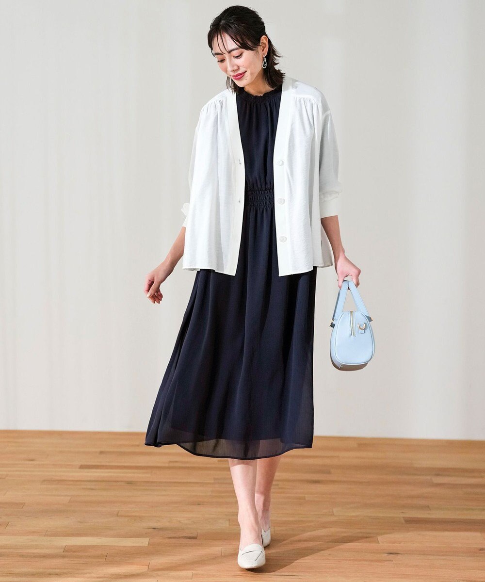 ANY SIS シアーシャーリング ワンピース 