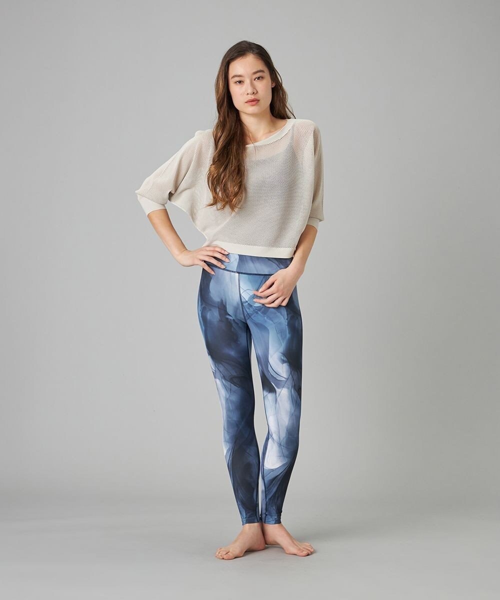 Chacott Chacott BALANCE インクアートプリントレギンス 