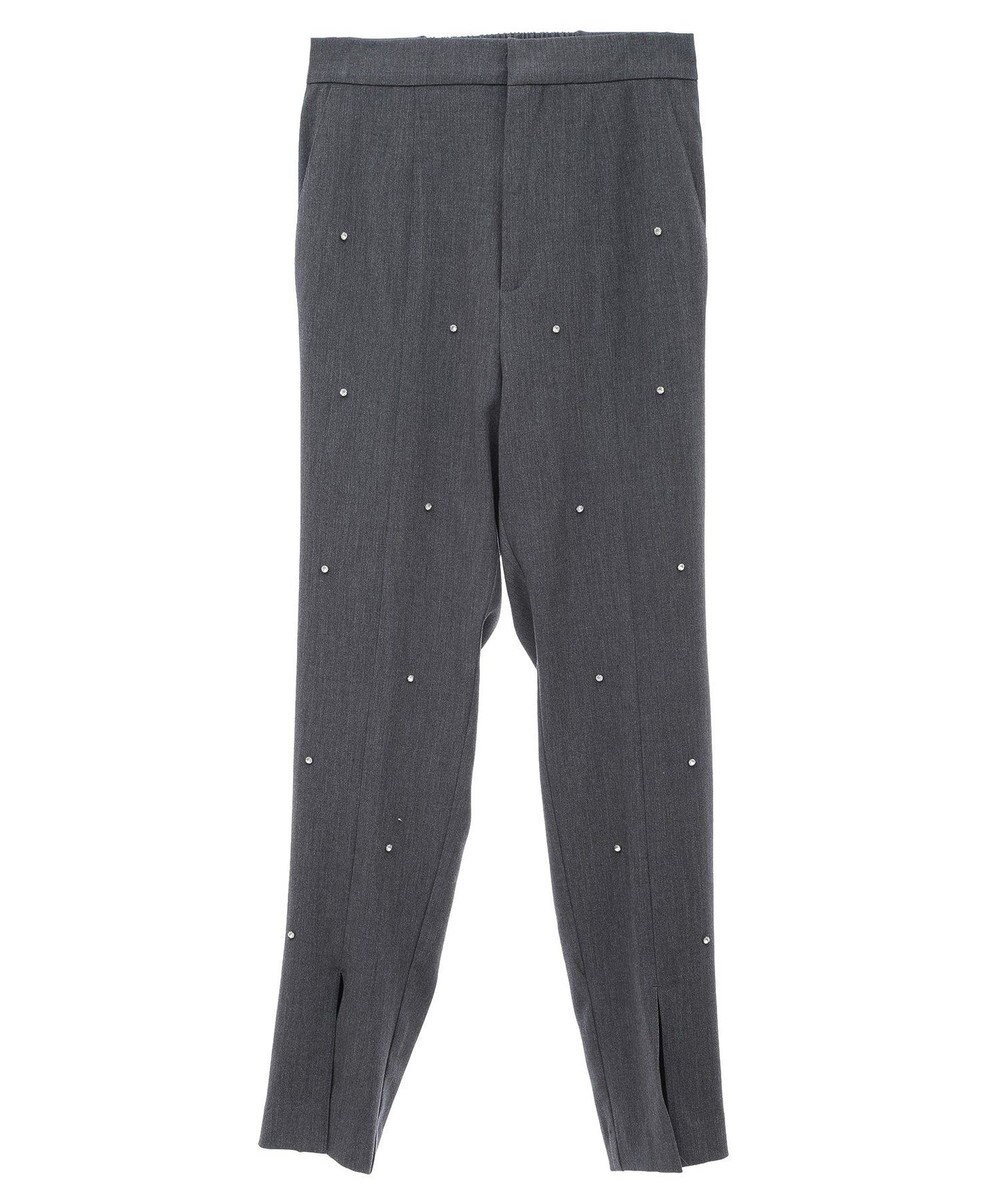 Green Parks ビジューテーパードパンツ 