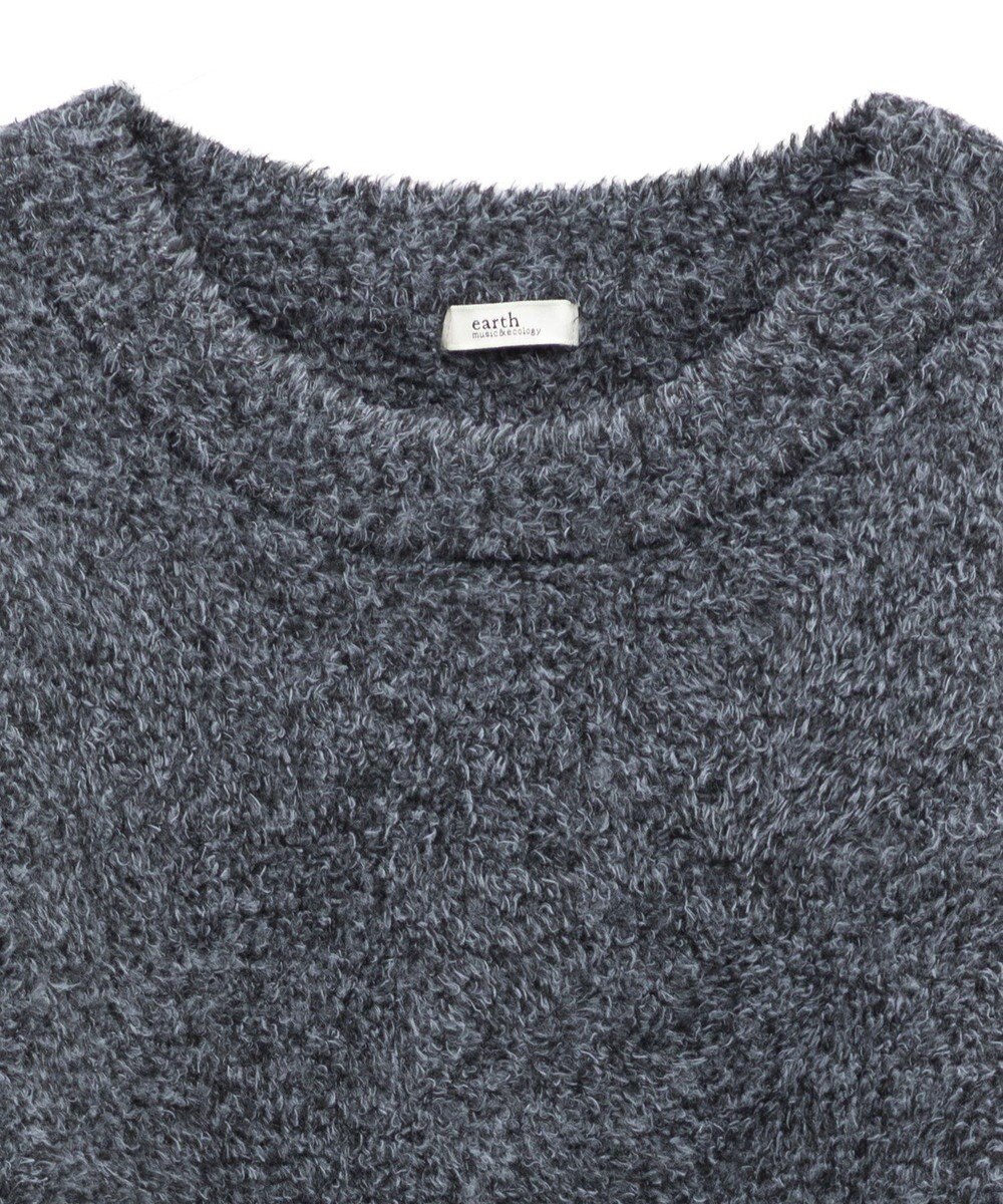 earth music&ecology オフショルフェザーニットプルオーバー 
