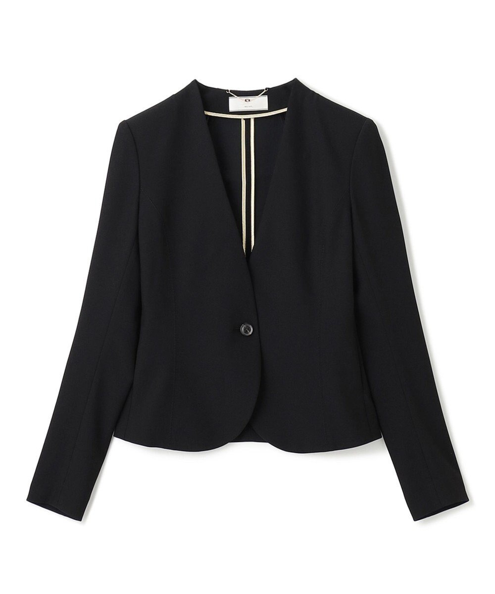 BEIGE， 【S-size】LUIZA / ノーカラージャケット 