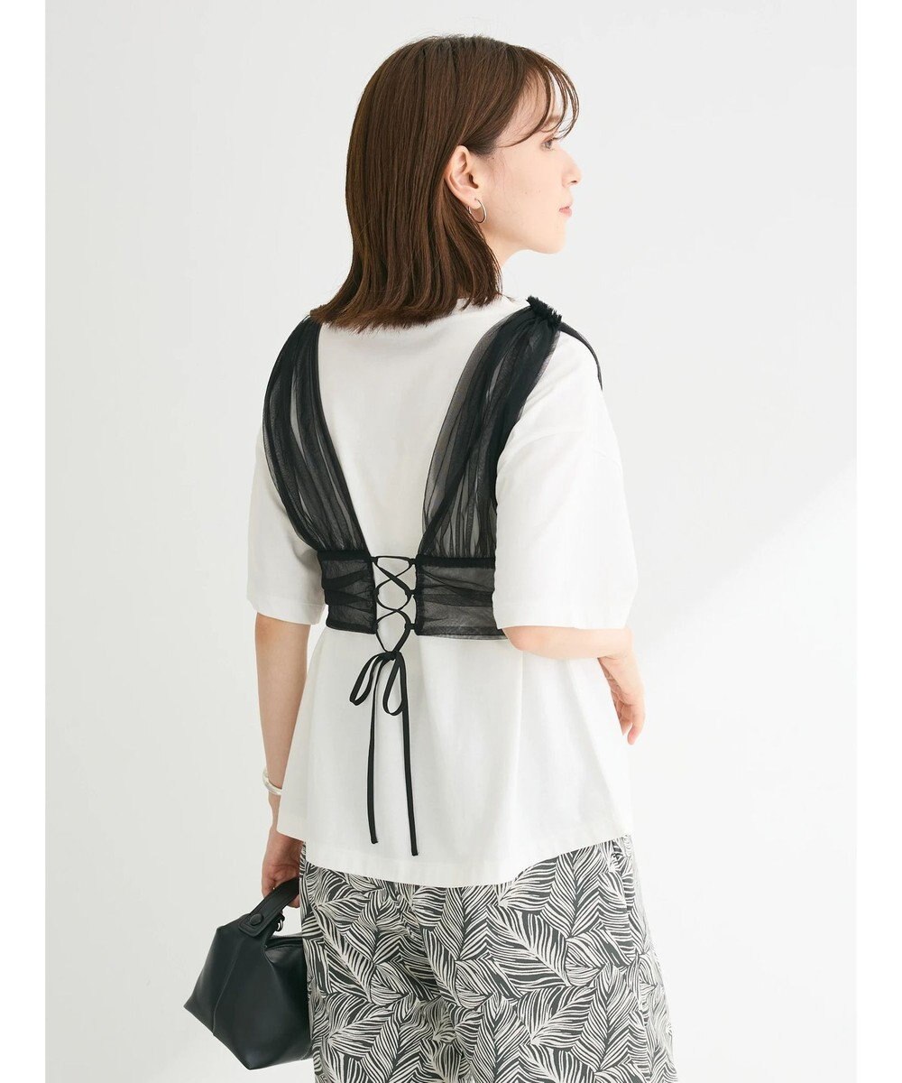 Green Parks ・ＥＬＥＮＣＡＲＥ　ＤＵＥ　バックレースアップビスチェ 