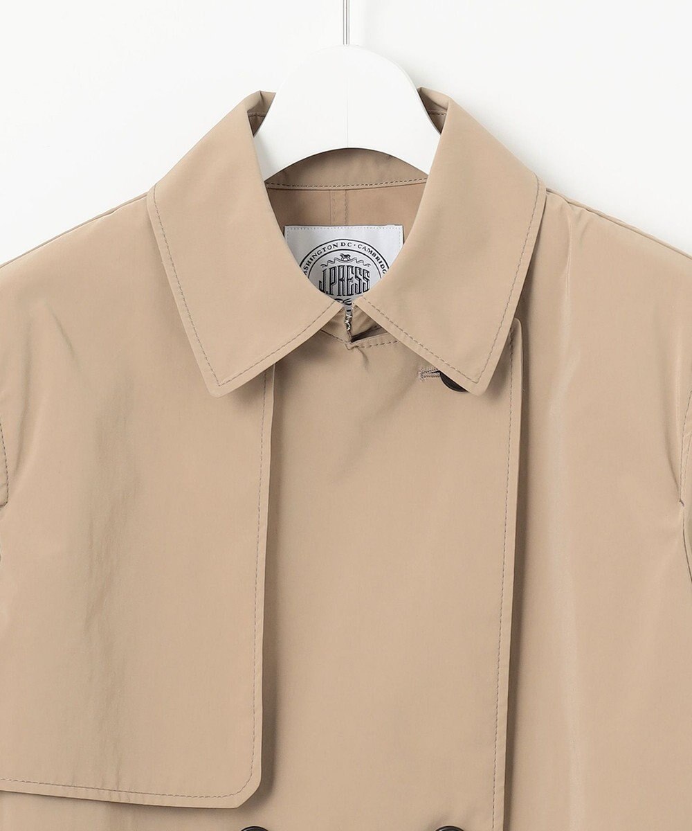 J.PRESS LADIES 【洗える・撥水】Reポリアーティローザ ダブル トレンチコート 