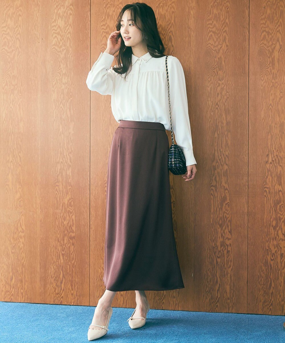 ANY SIS 【洗える】ビジュー ブラウス 