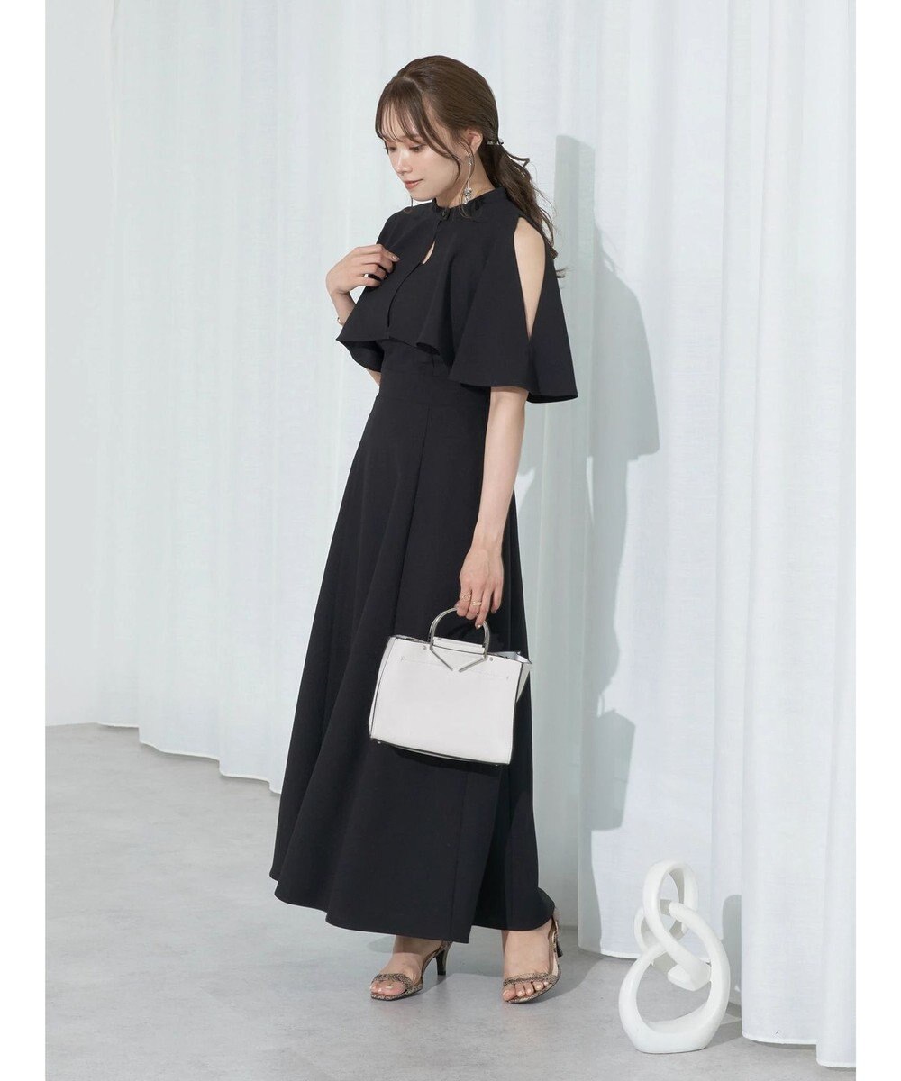 earth music&ecology ＳＥＴ２点ケープ＋キャミワンピース 