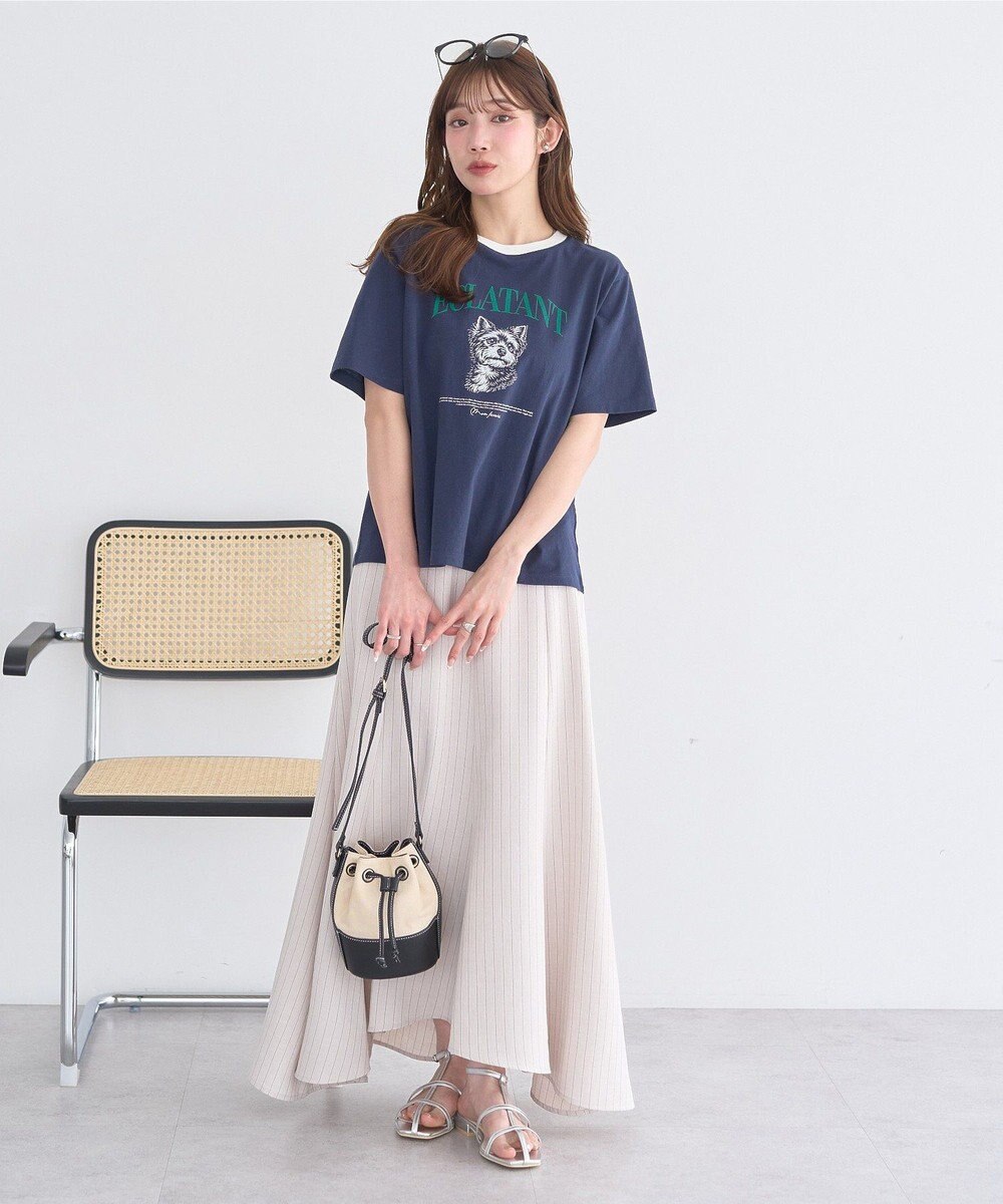 earth music&ecology 【セットアップ対応】キリカエフレアスカート 