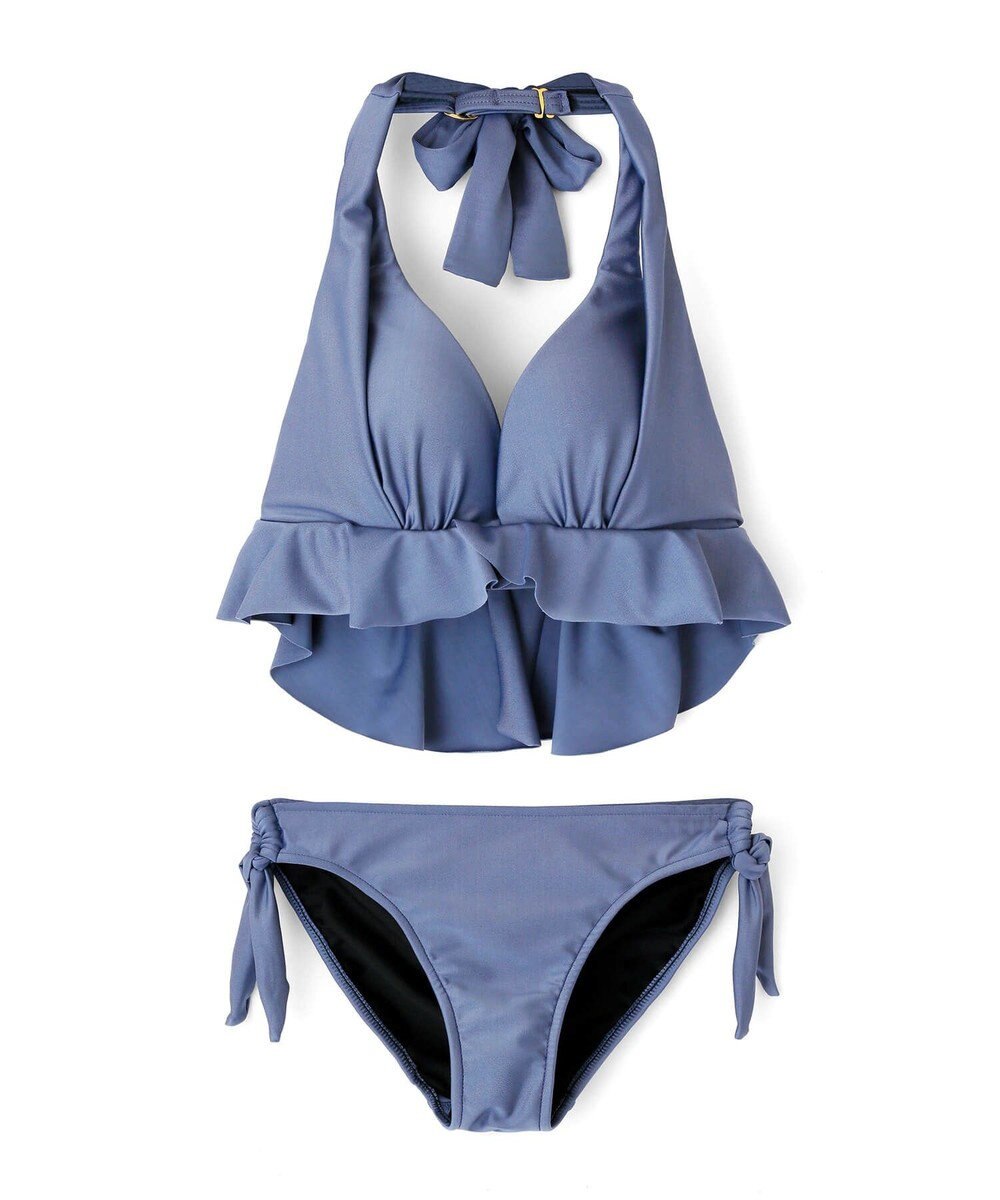 San-ai Resort（三愛水着楽園） 【SALE】ナチュラルだけどしっかり盛れる【ナチュラルアップブラ】Solidノンワイヤービキニ 