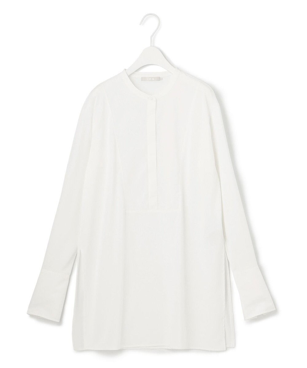 ICB 【UVケア・接触冷感・吸水速乾】コンビネーションジャージー チュニックカットソー 