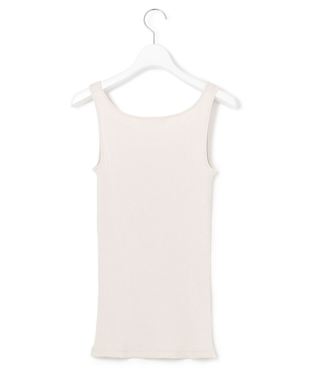 23区 オーガニック リブ タンクトップ 