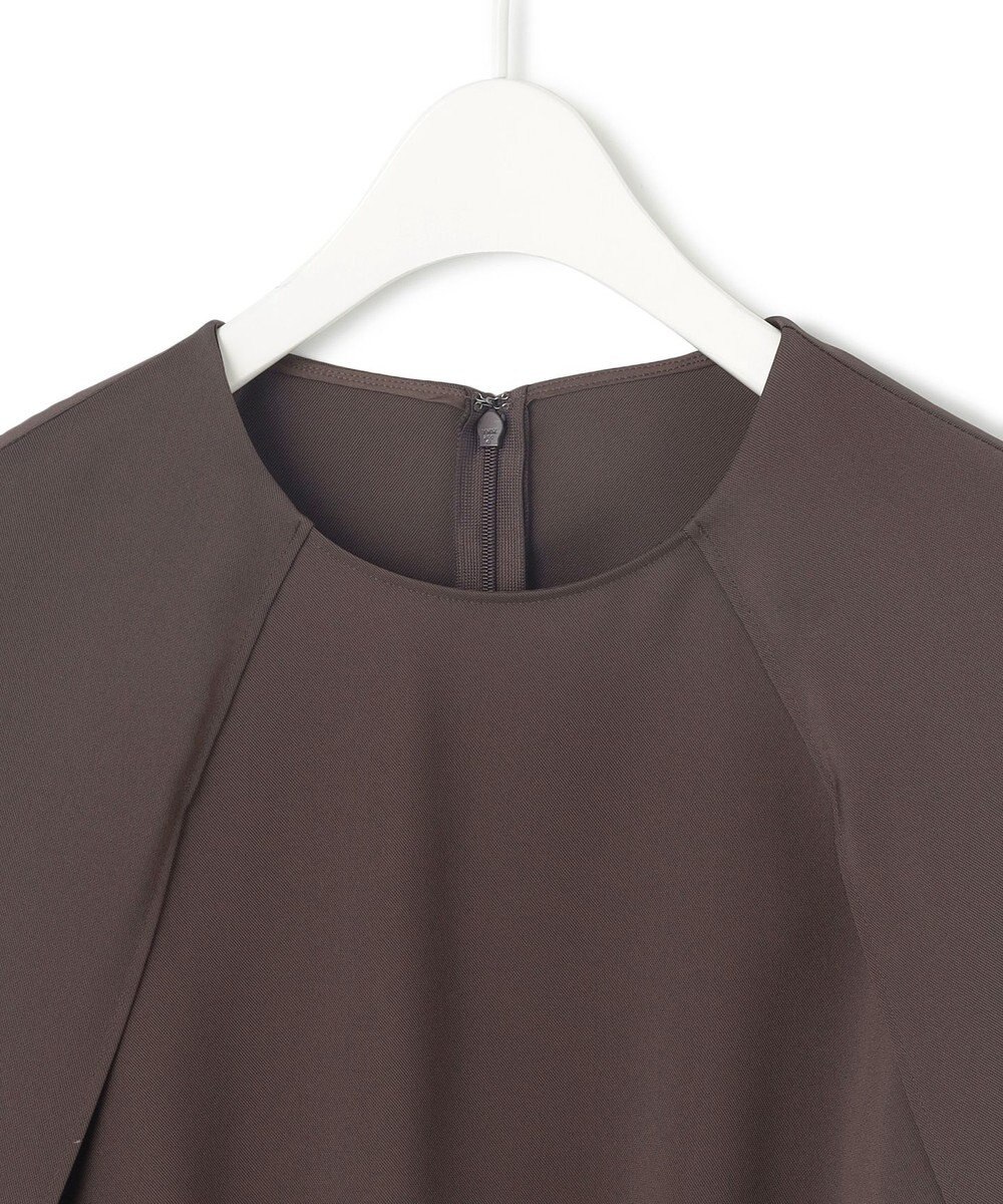 ICB L 【接触冷感・UVケア・吸水速乾・防シワ・洗える】 ドレープツイル ブラウス 