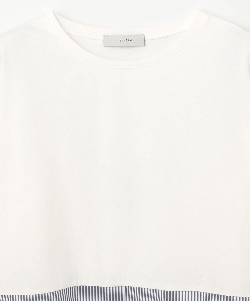 ANY シャツコンビテールＴシャツ 
