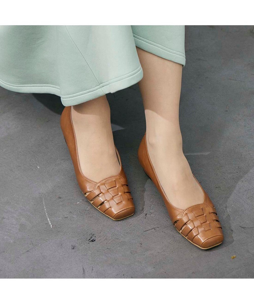 Riz raffinee <Riz raffinee>グルカフラットパンプス 