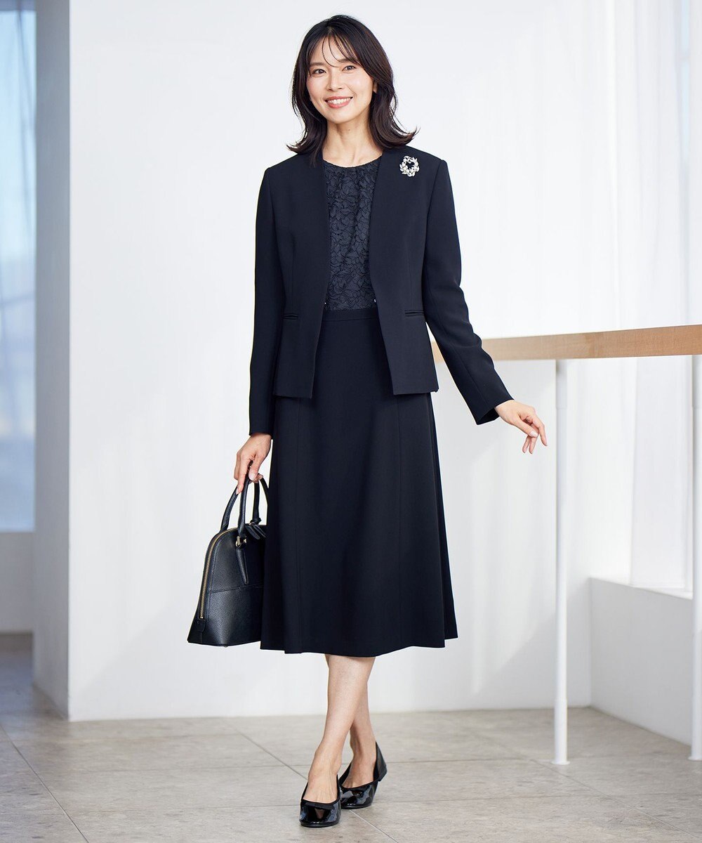 23区 ポーチイン バレエシューズ 