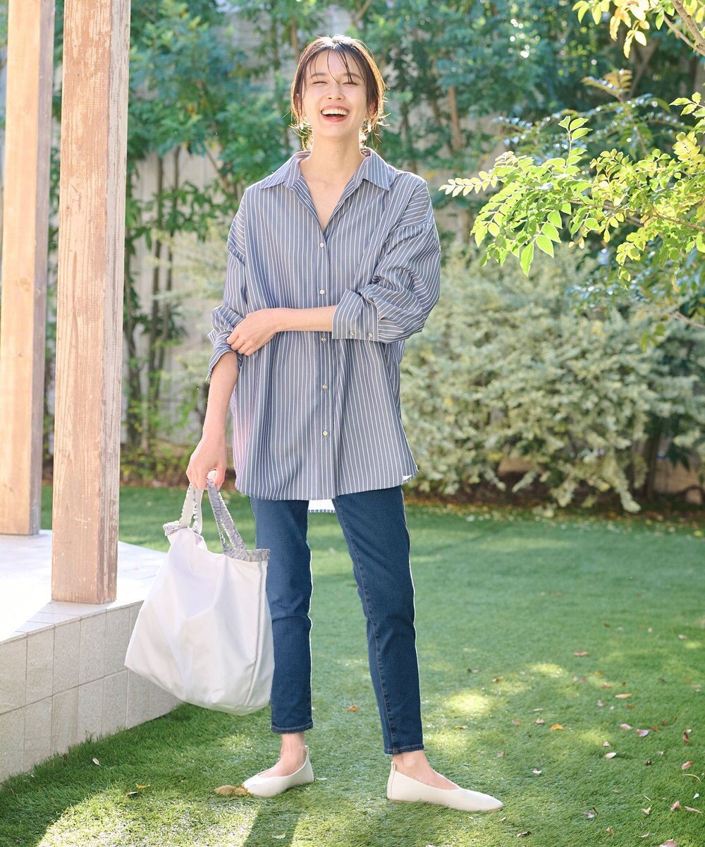 ANY L 【美脚見え/お腹周りスッキリ】スタイルアップスキニー 