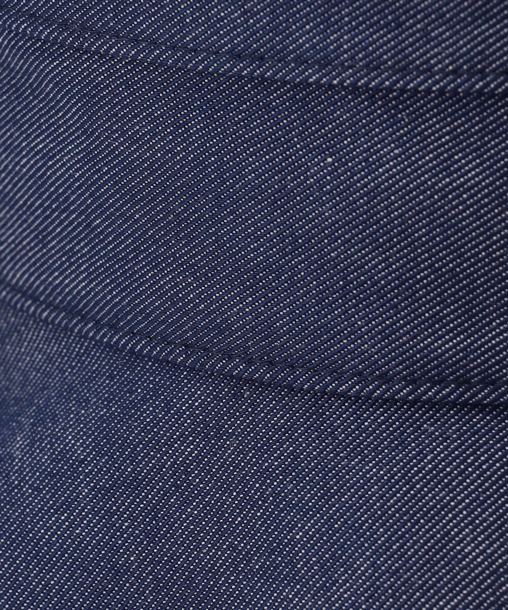 TOCCA 【UV99.9%以上カット・吸水速乾・抗菌防臭・洗える・サイズ調整可】BIG RIBBON WIDE DENIM HAT 帽子 