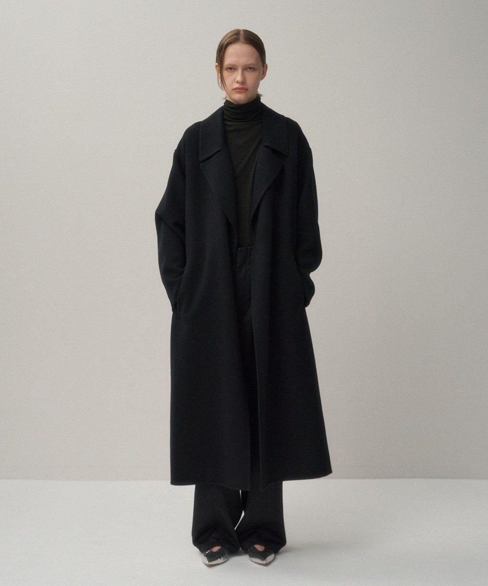 ATON MERINO DOUBLE MELTON | ガウンコート 