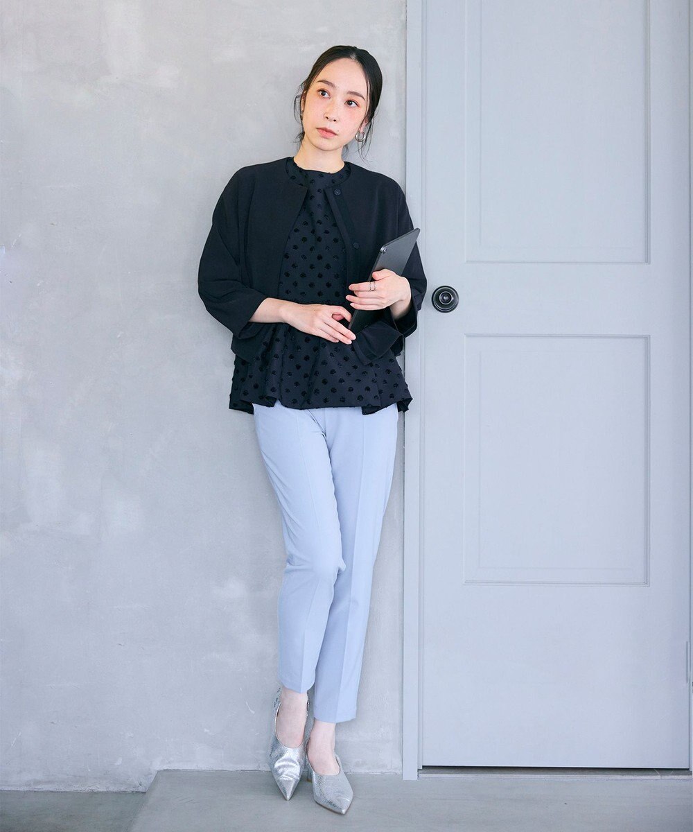 #Newans 【新色登場！】美シルエットセンタープレスパンツ 