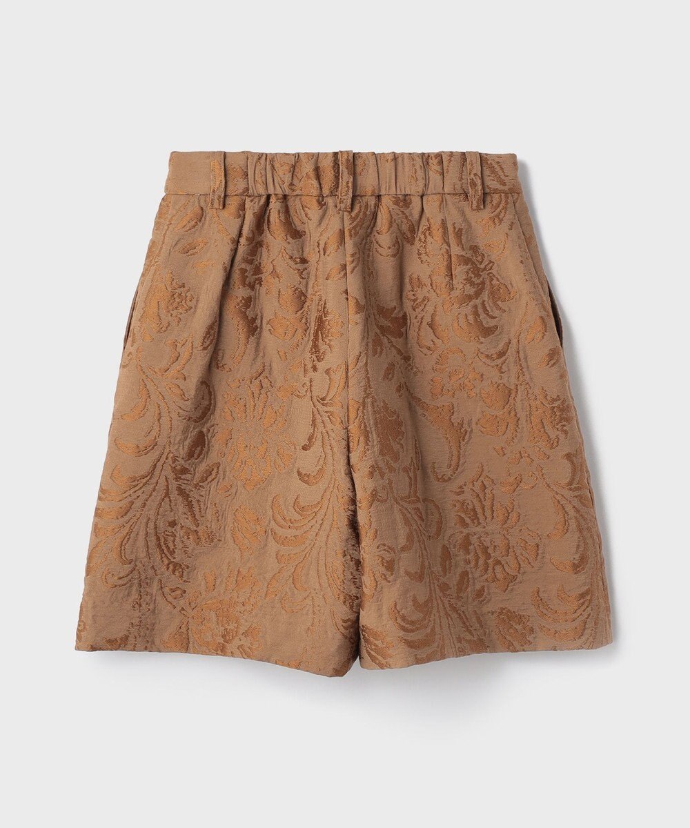 GRACE CONTINENTAL リーフジャガードショートパンツ 