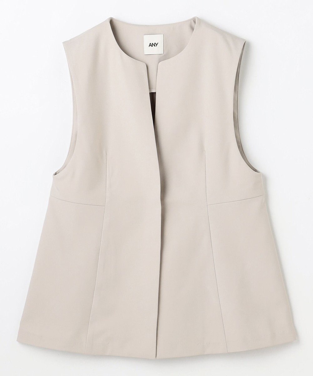 ANY L 【3SET】きちんと見え3点コーデセット（ブラウス＋ジレ＋パンツ） 