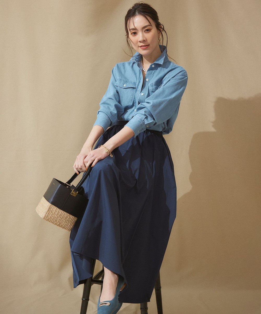 23区 PELLICO セミスクエアトゥ バックル パンプス 