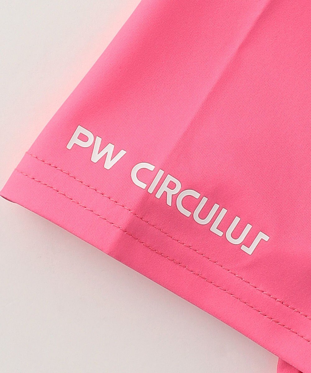 PW CIRCULUS 【WOMEN】SEA TURTLE メッシュコンビモックネックT ゴルフウェア レディース 