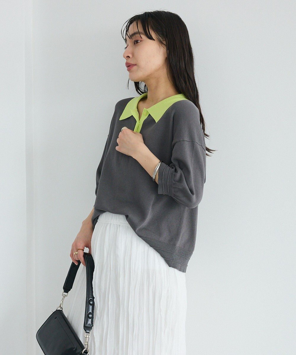 CRAFT STANDARD BOUTIQUE ポロニットプルオーバー 