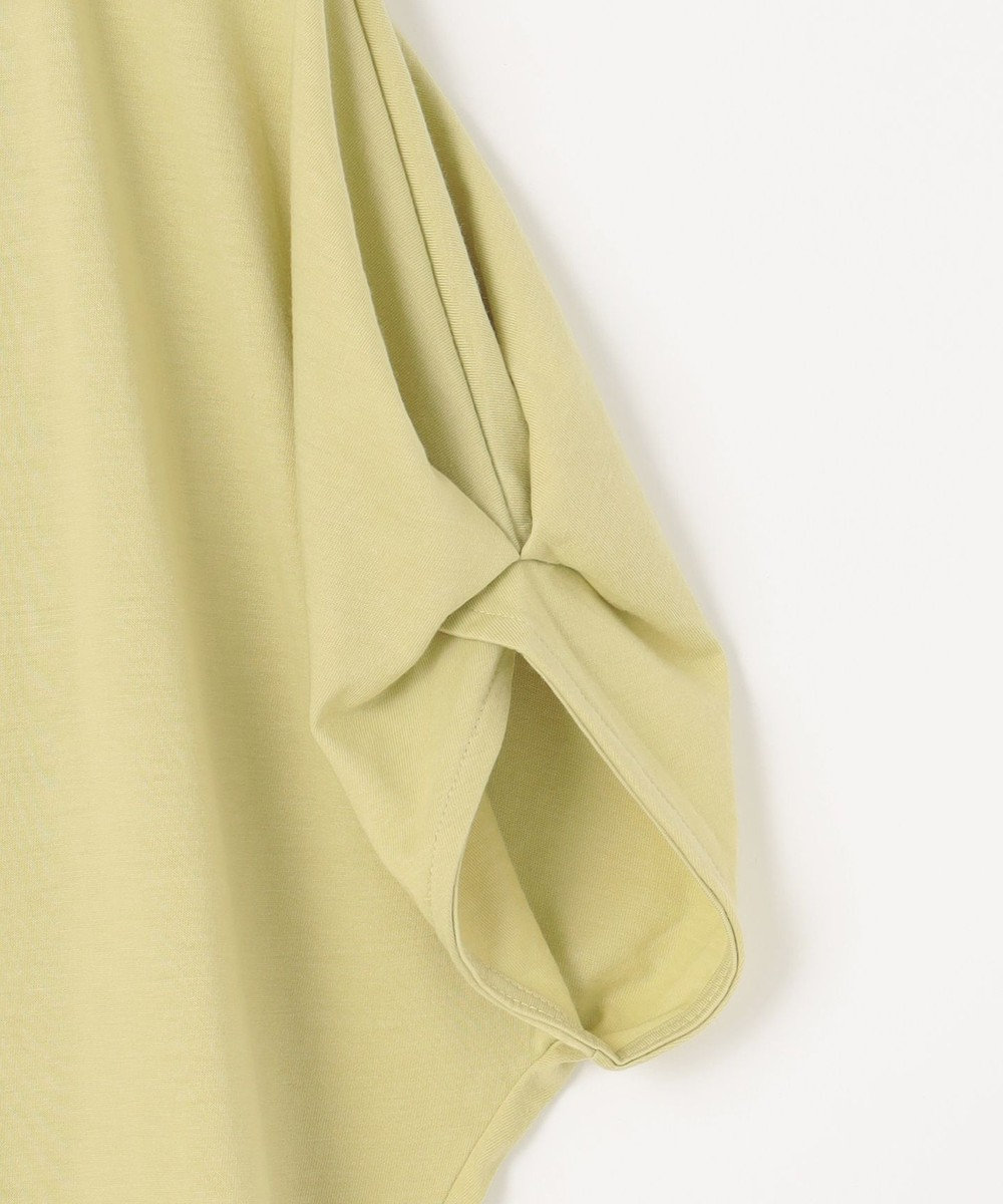 ANY 【接触冷感/UVケア/シワになりにくい】ドルマンスリーブ Tブラウス 