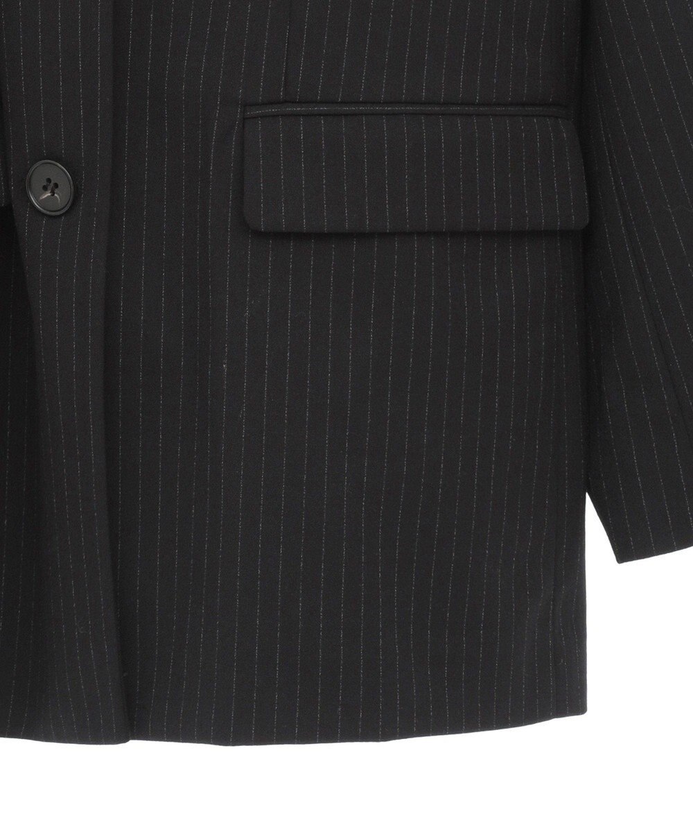 YECCA VECCA 2wayアシメデザインロングジャケット 