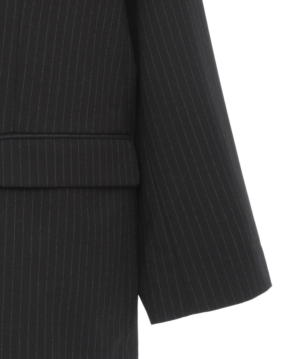 YECCA VECCA 2wayアシメデザインロングジャケット 