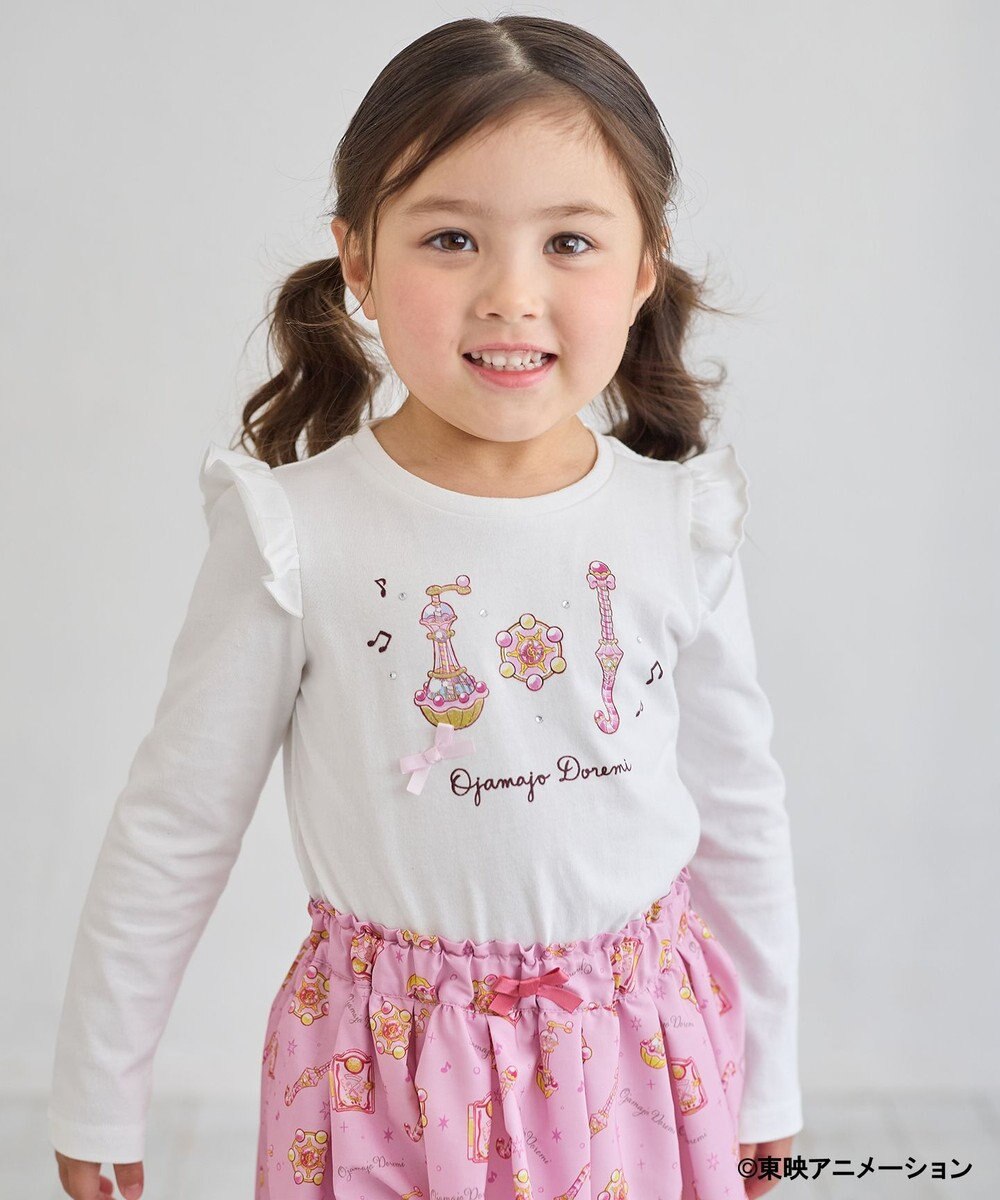 ANY KIDS 【も～っと！おジャ魔女どれみ×any FAM】長袖Tシャツ 