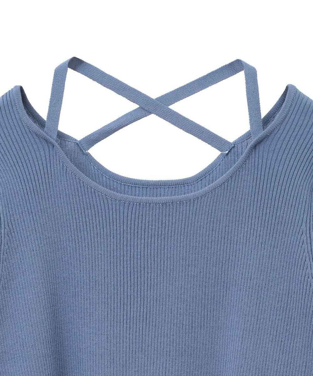 earth music&ecology ホルターネックプルオーバー 