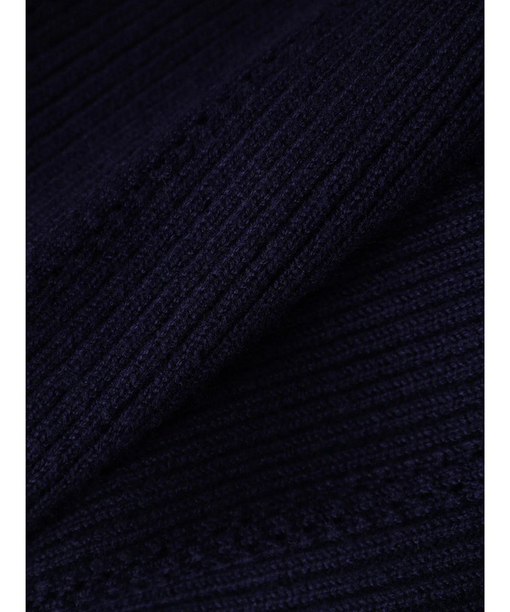 earth music&ecology 袖パールハイネックリブプルオーバー 