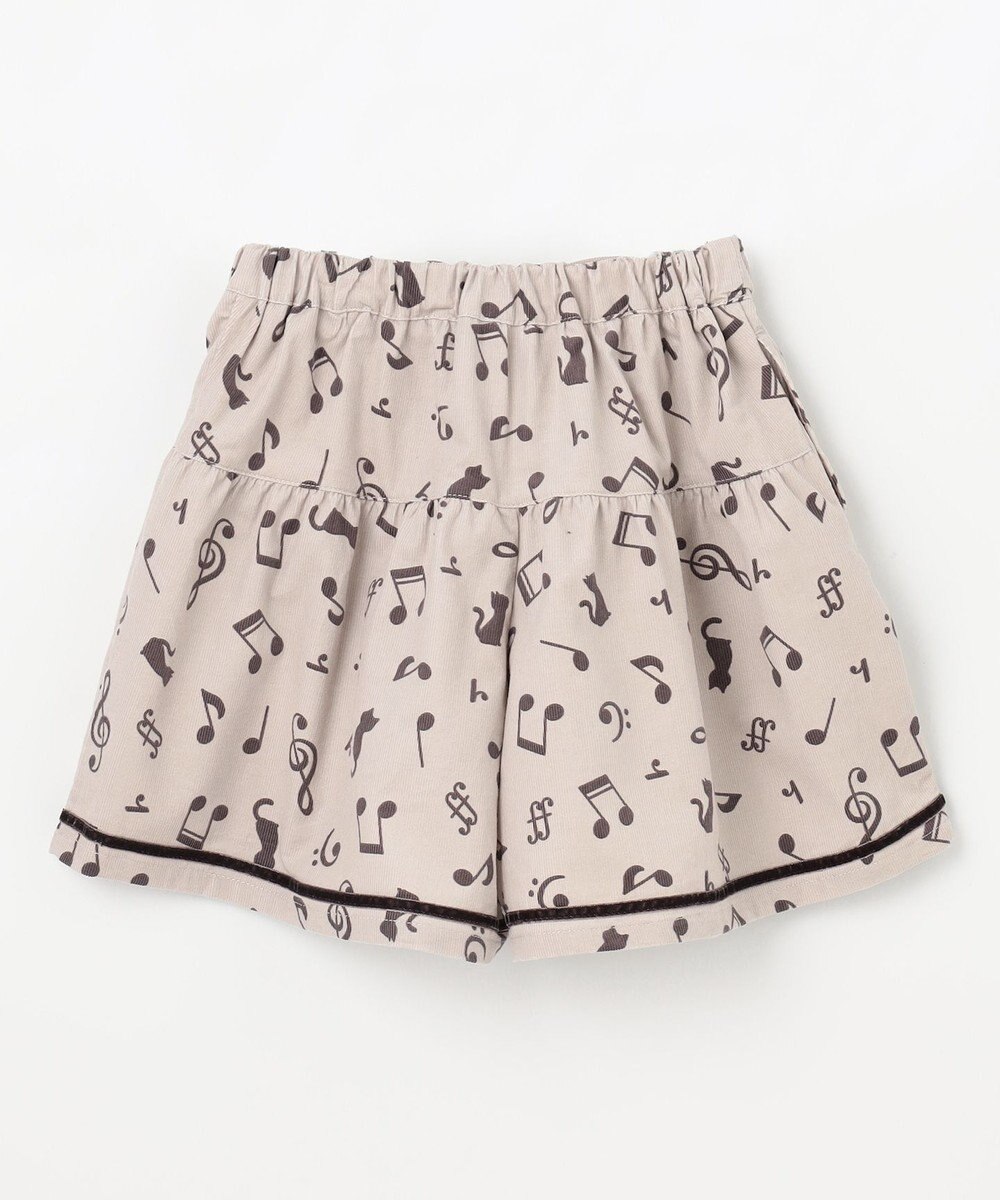 ANY KIDS 音符総柄キュロット 