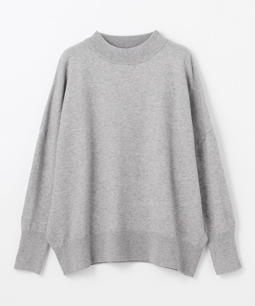 ANY L 【6色展開】ムースタッチボクシーニット 