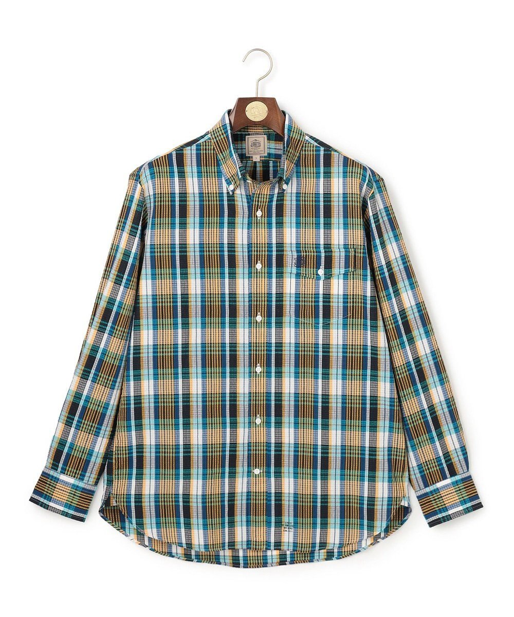 J.PRESS MEN 【Aero Weave】クールマックス サッカーシャツ / B.D. 