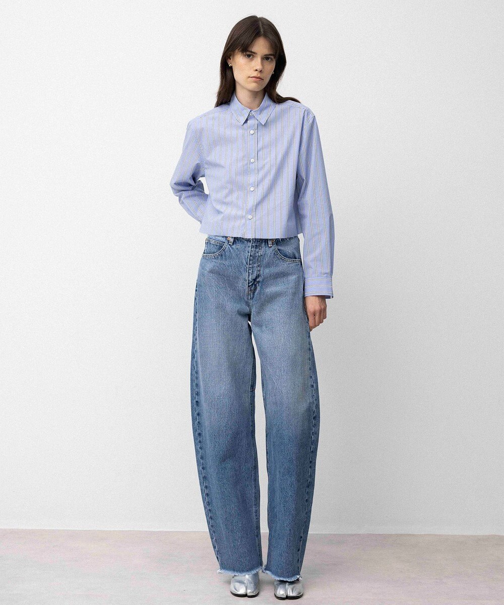 NAVE 【Nave】タイプライター クロップドシャツ 